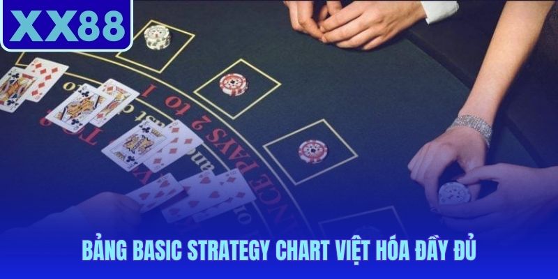 Bảng tra cứu blackjack online game giúp hạ house edge về 0.5%